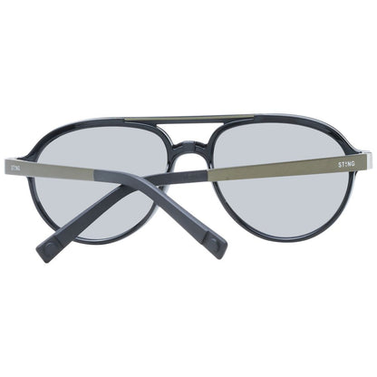 Sting Black Plastic Glasses (Frames)