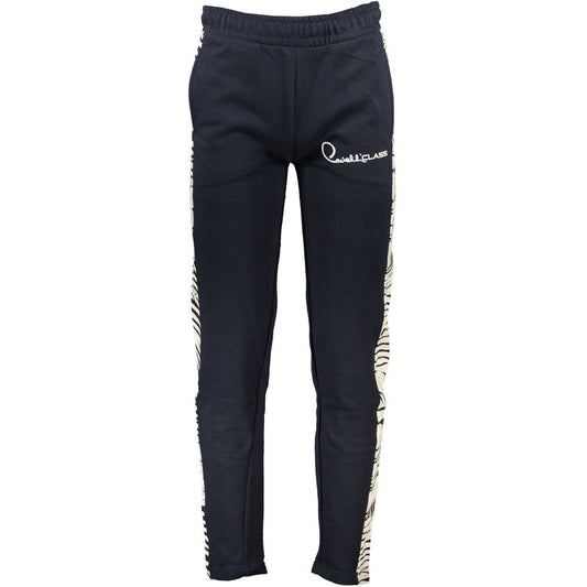 Cavalli Class Blu Cotton Men's Sweatpants