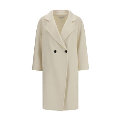 Aftercoat Cream Fleece Wool Coat