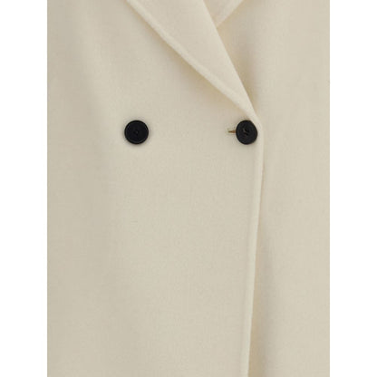 Aftercoat Cream Fleece Wool Coat