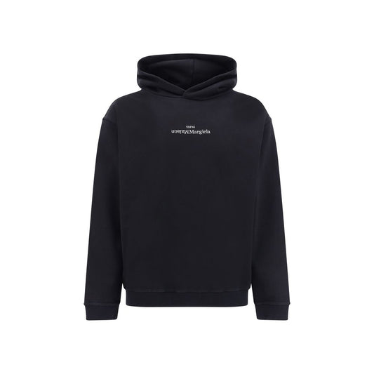 Margiela Black Cotton Sweatshirt
