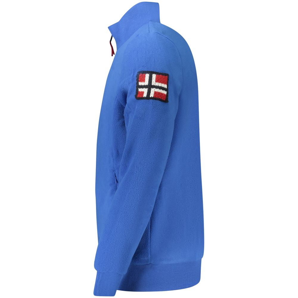 Norway 1963 Blu Polyester Mens Sweatshirt