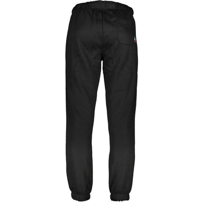 Gianmarco Venturi Nero Polyester Men's Track Pant