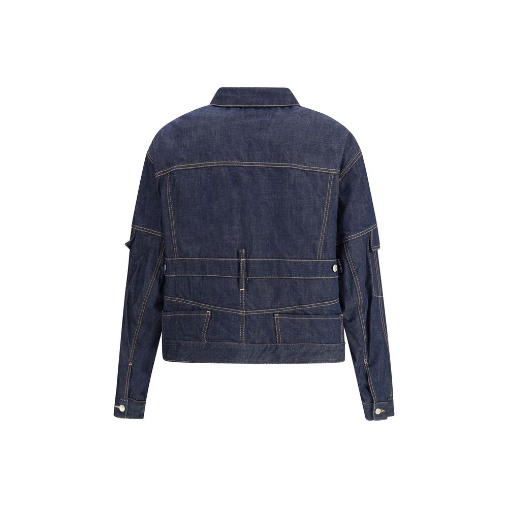 Dsquared² Blue Cotton Denim Jacket