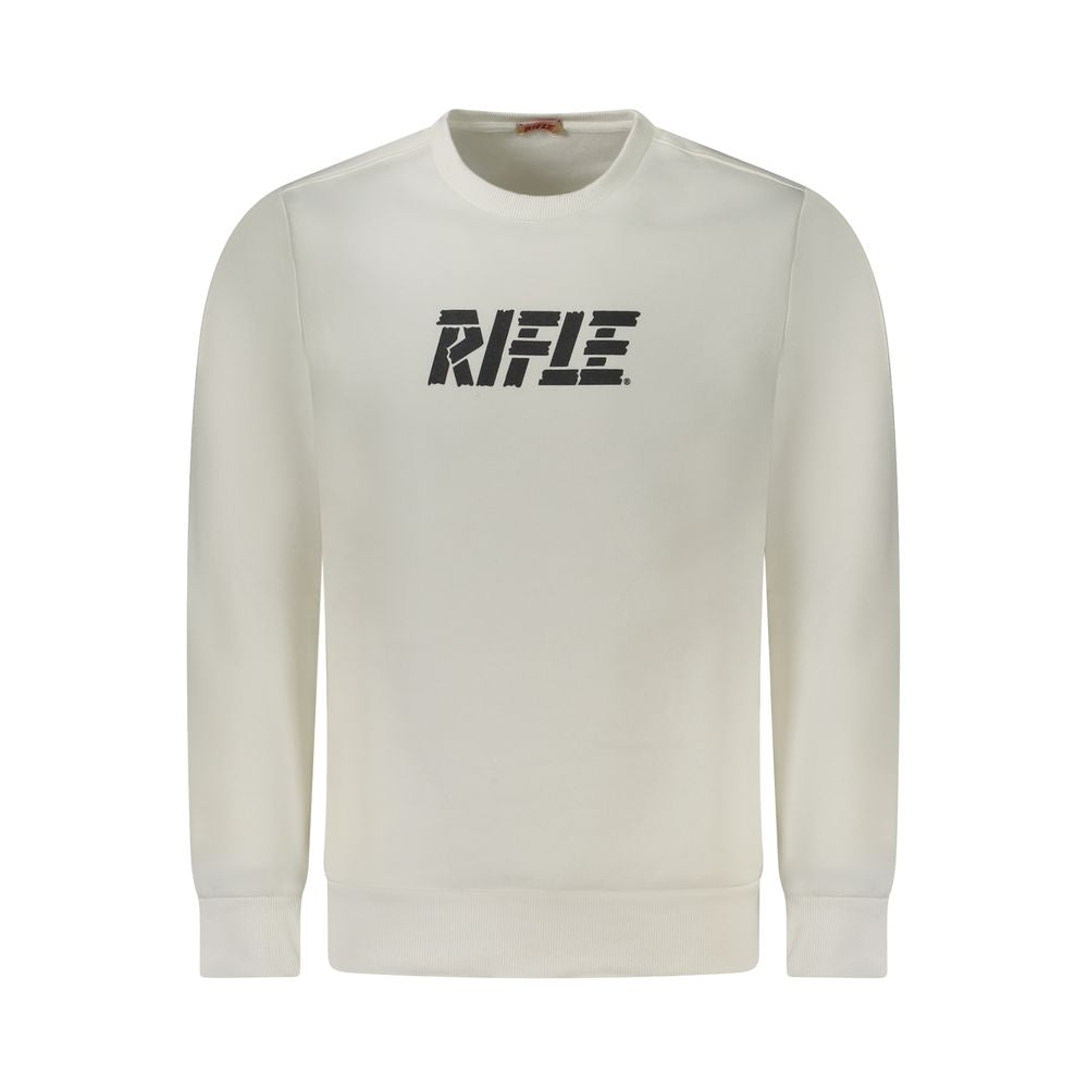 Rifle Bianco Cotton Men Sweatshirt