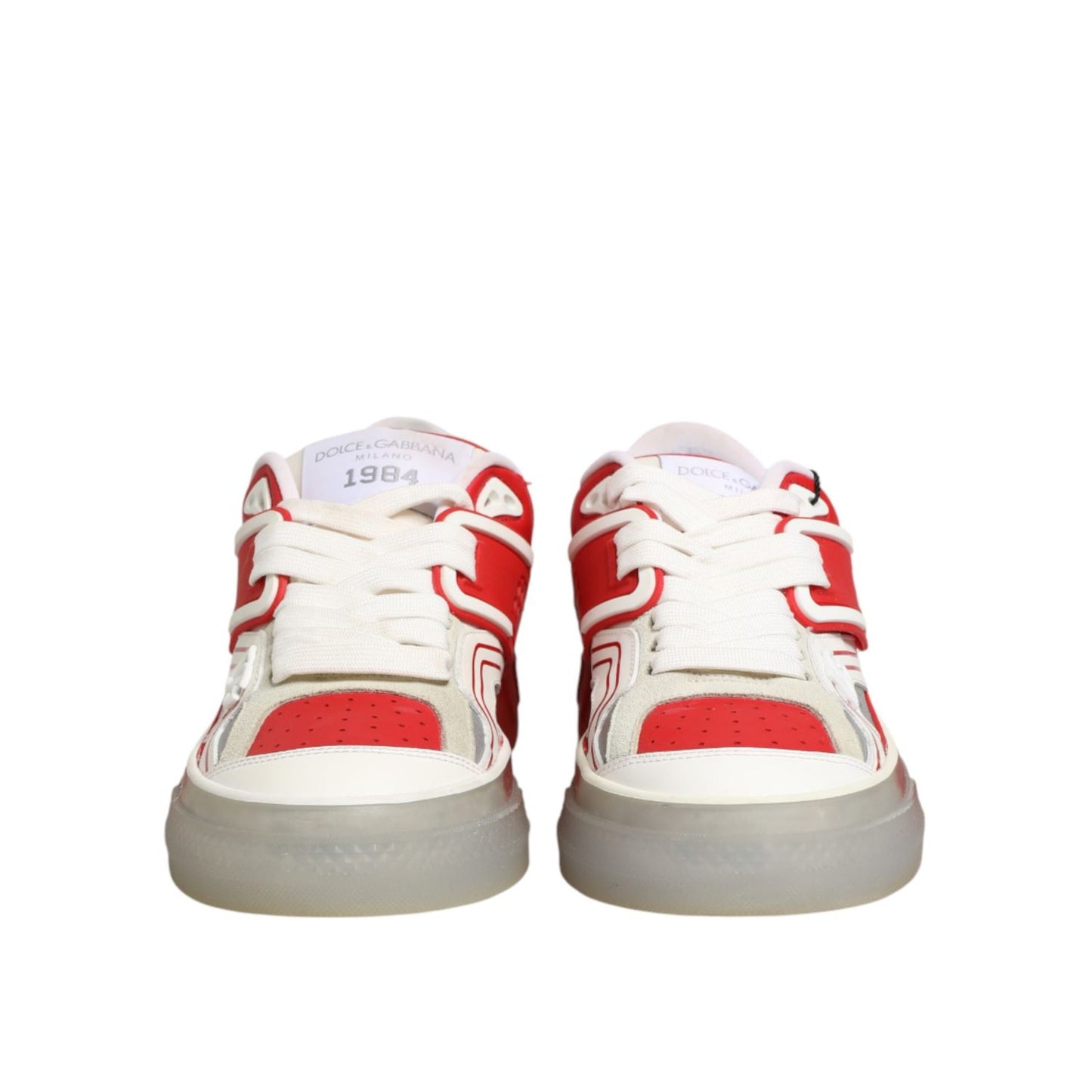 Dolce & Gabbana Multicolor Leather Custom 2.Zero Sneakers Shoes