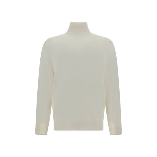Brunello Cucinelli White Cashmere Cashmere Sweater