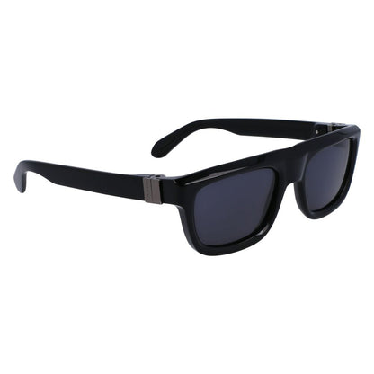 Ferragamo Black Acetate Sunglasses