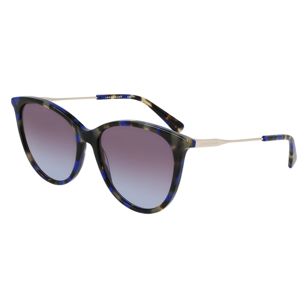 Longchamp Blue Acetate Sunglasses