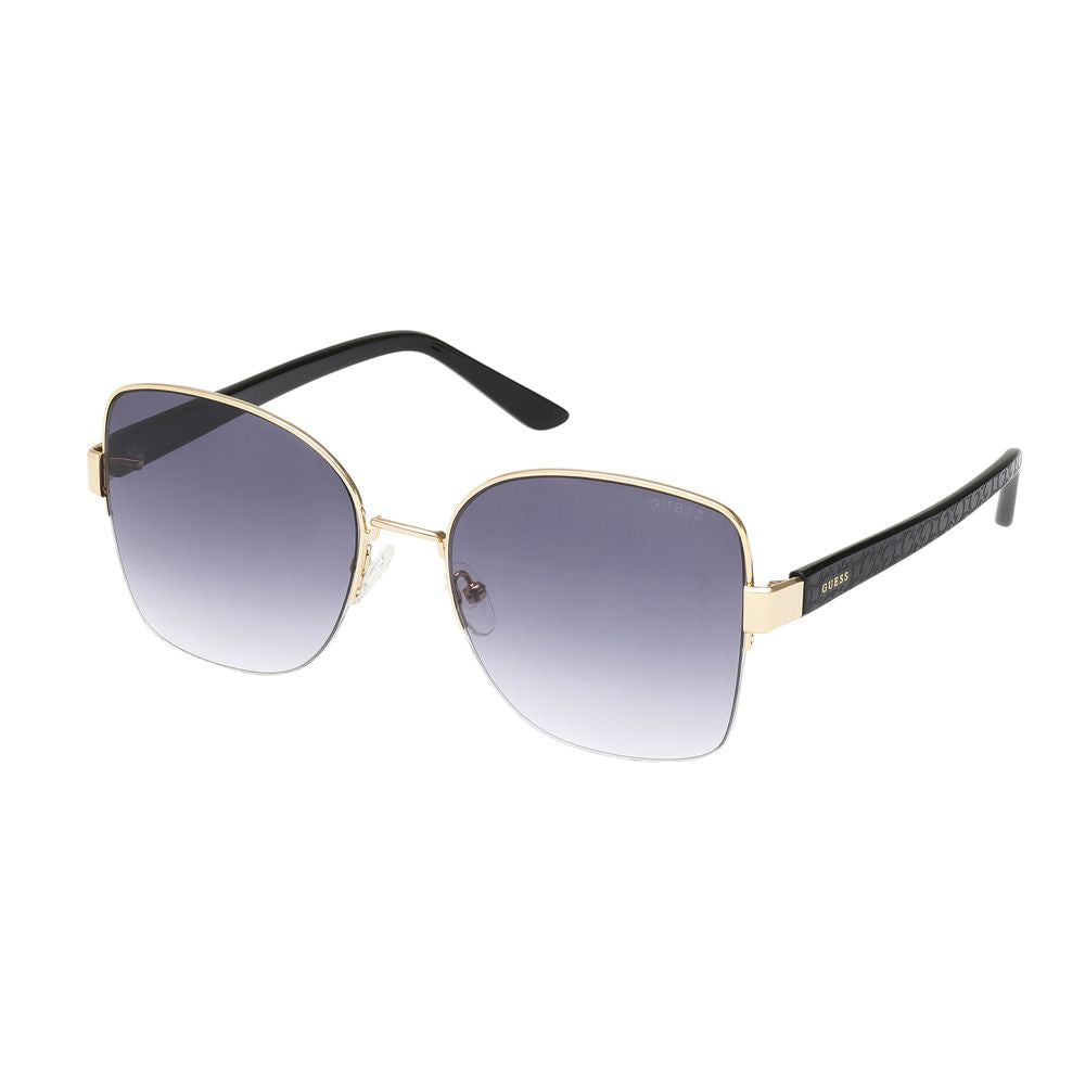 Guess Gold Metal Sunglasses