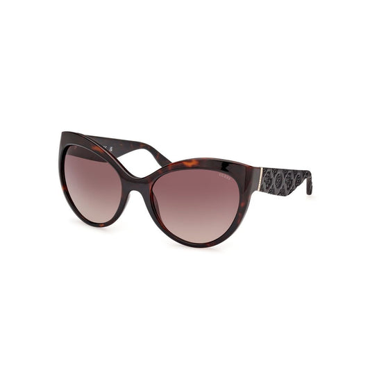 Guess Brown Resin Sunglasses