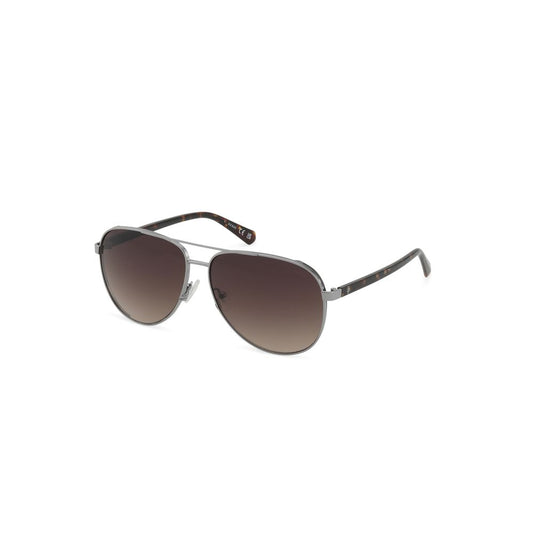 Guess Gray Metal Sunglasses