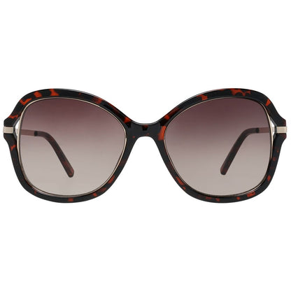 Guess Brown Metal & Plastic Sunglasses