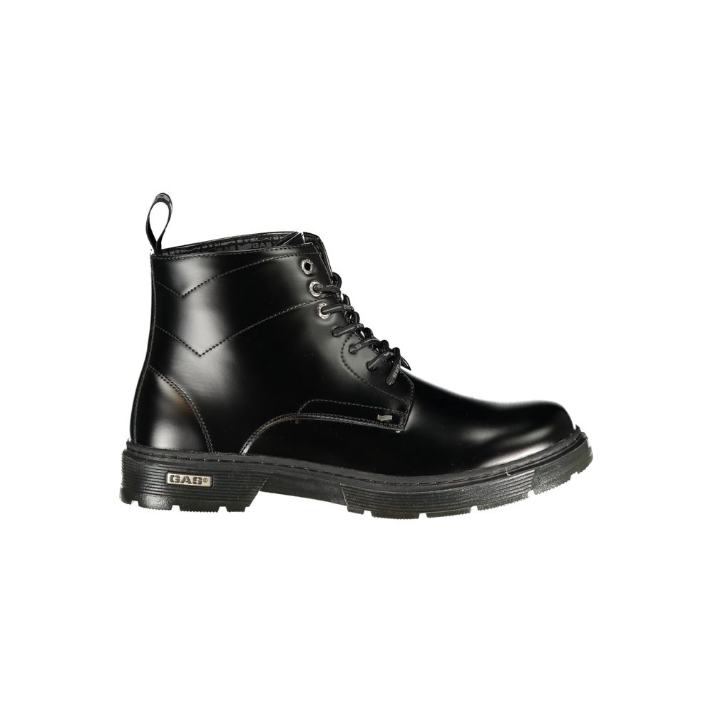 Gas Nero Poliestere Men Ankle Boot
