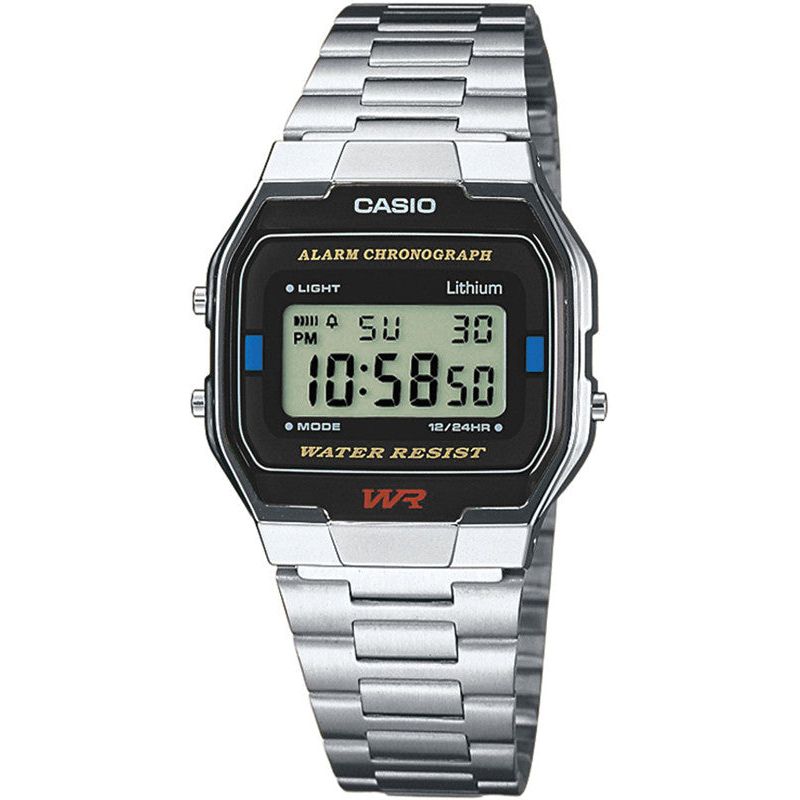 CASIO VINTAGE Mod. ICONIC - CLASSIC SILVER CASIO COLLECTION & VINTAGE