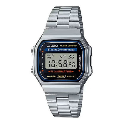 CASIO VINTAGE Mod. ICONIC - CLASSIC SILVER WATCHES