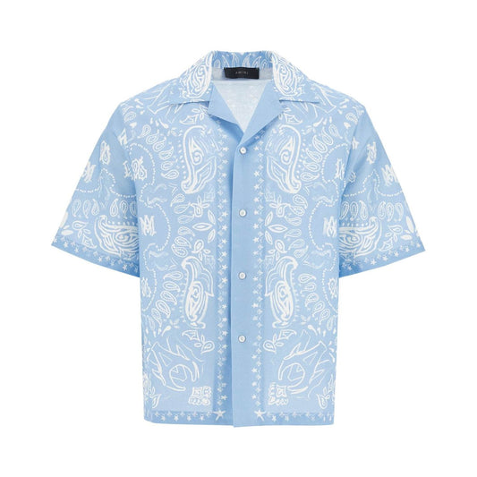 Amiri short-sleeved bandana water Shirts Amiri