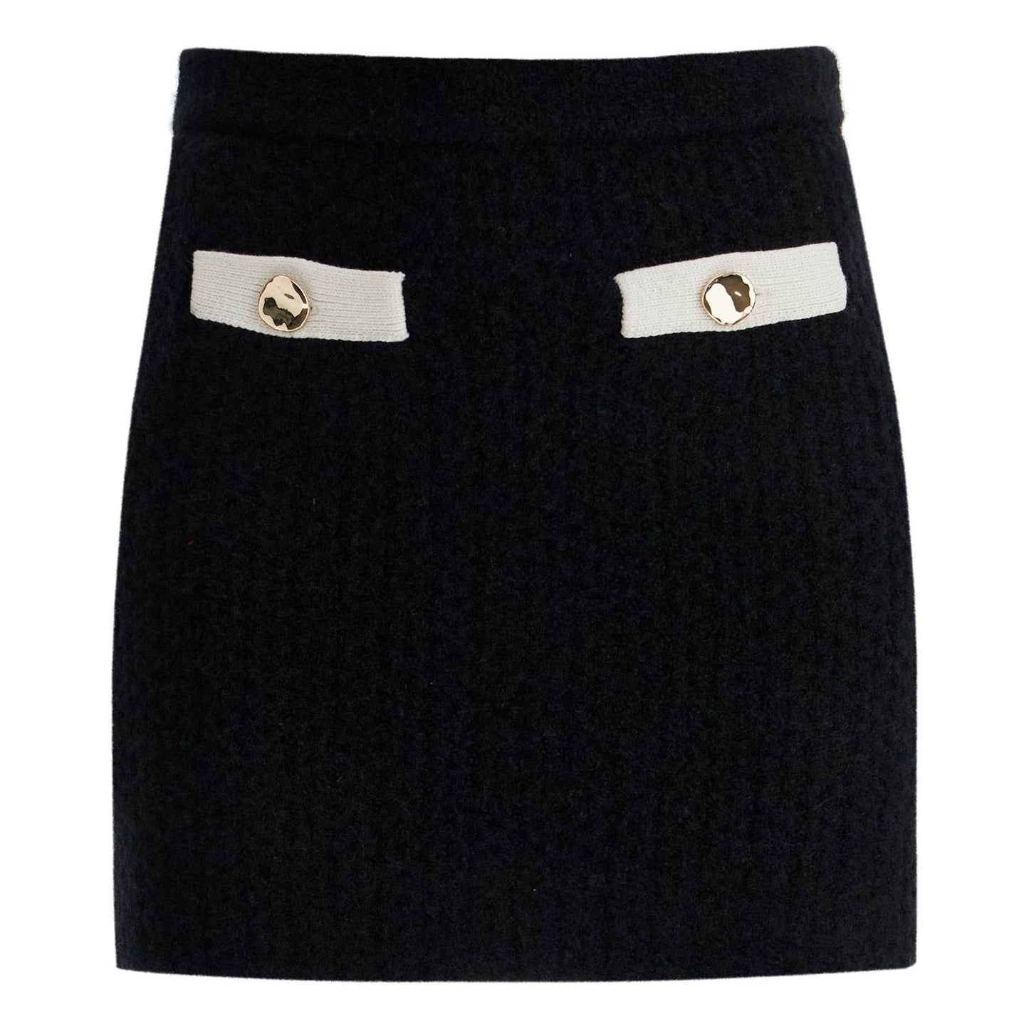 Self Portrait alpaca knit mini skirt Skirts Self Portrait