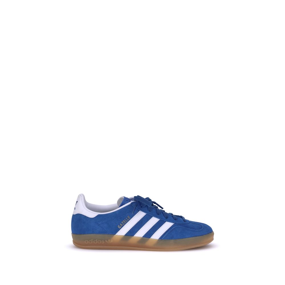 Adidas Blue Calf Leather Bos Taurus Sneakers