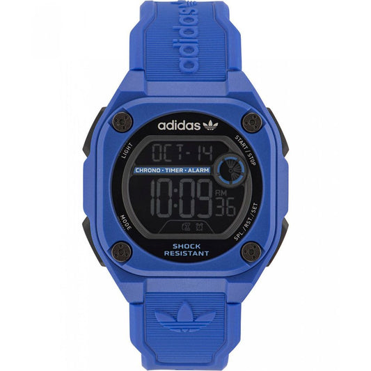 Adidas Blue Synthetic Digital Watch