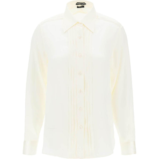 Tom Ford silk charmeuse blouse shirt Topwear Tom Ford