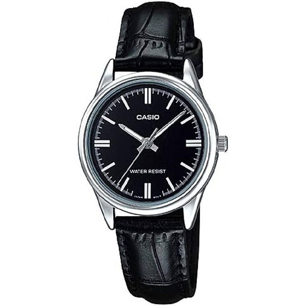 CASIO COLLECTION Mod. ONLY TIME LADY LEATHER - BLACK WATCHES