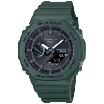 CASIO G-SHOCK Mod. NEW OAK Forest Green - Tough Solar. Bluetooth WATCHES