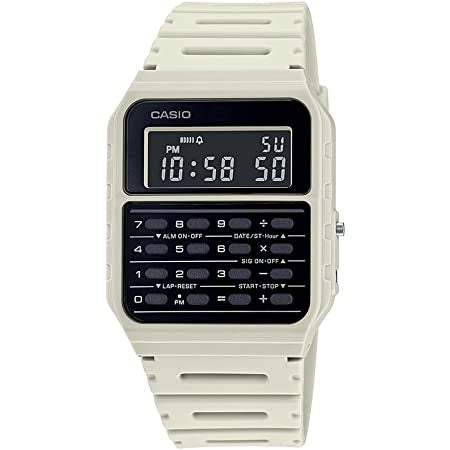 CASIO VINTAGE Mod. CALCULATOR EDGY COLLECTION - CREAM & BLACK CASIO COLLECTION & VINTAGE
