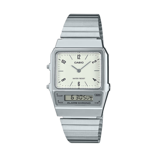 CASIO VINTAGE Mod. EDGY COLLECTION - CREAM WATCHES