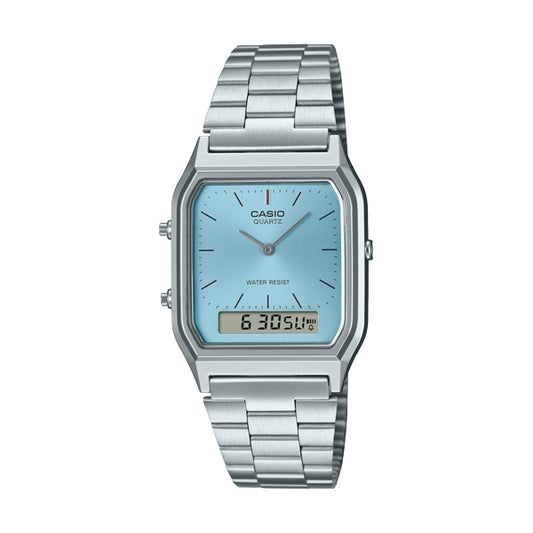 CASIO VINTAGE Mod. EDGY COLLECTION SUNRAY DIAL - LIGHT BLUE CASIO COLLECTION & VINTAGE