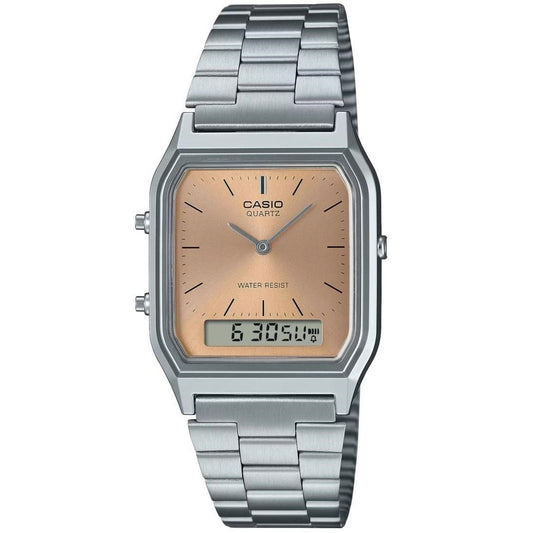 CASIO VINTAGE Mod. EDGY COLLECTION SUNRAY DIAL - PINK COPPER CASIO COLLECTION & VINTAGE
