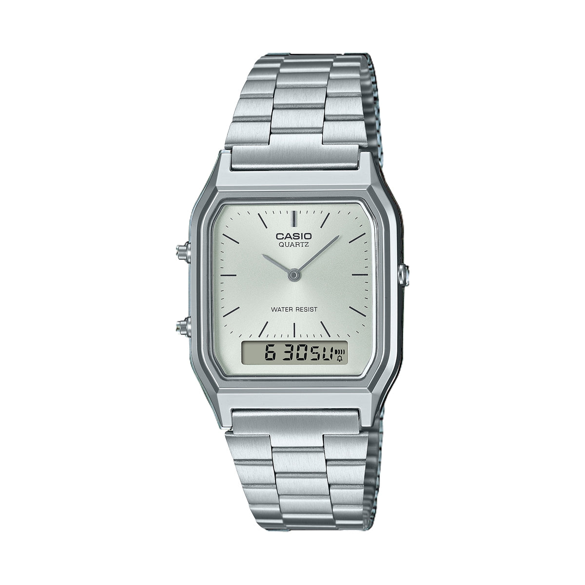 CASIO VINTAGE Mod. EDGY COLLECTION SUNRAY DIAL - SILVER CASIO COLLECTION & VINTAGE