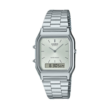 CASIO VINTAGE Mod. EDGY COLLECTION SUNRAY DIAL - SILVER CASIO COLLECTION & VINTAGE