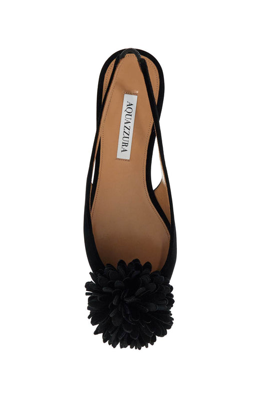 Aquazzura velvet slingback couture Flat Shoes Aquazzura