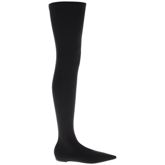 Dolce & Gabbana stretch jersey thigh-high boots Boots Dolce & Gabbana