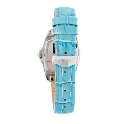 Chronotech Blue Leather Dress Watch Chronotech