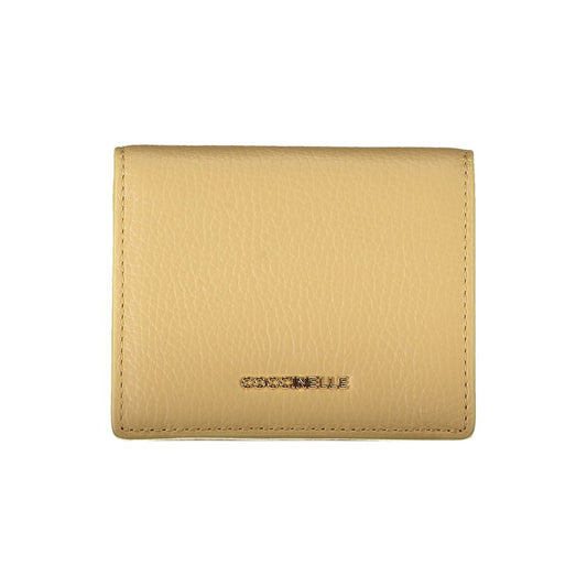 Coccinelle Beige Leather Women Wallet