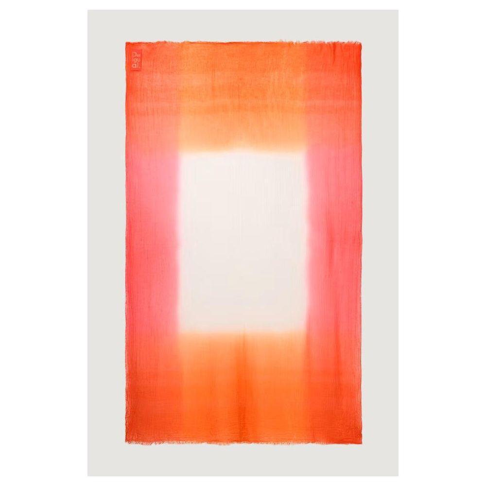 Desigual Orange Polyester Scarf 1728,71956299936,Accessories,Desigual,New with tags,One Size,Orange,Scarves - Women - Accessories,Women,Women - Accessories Desigual DE-10330600125-ONE SIZE