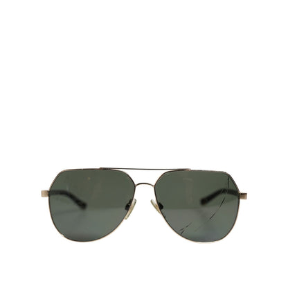 Dolce & Gabbana Black 18K Gold Plated Polarized Steel DG2133K Sunglasses