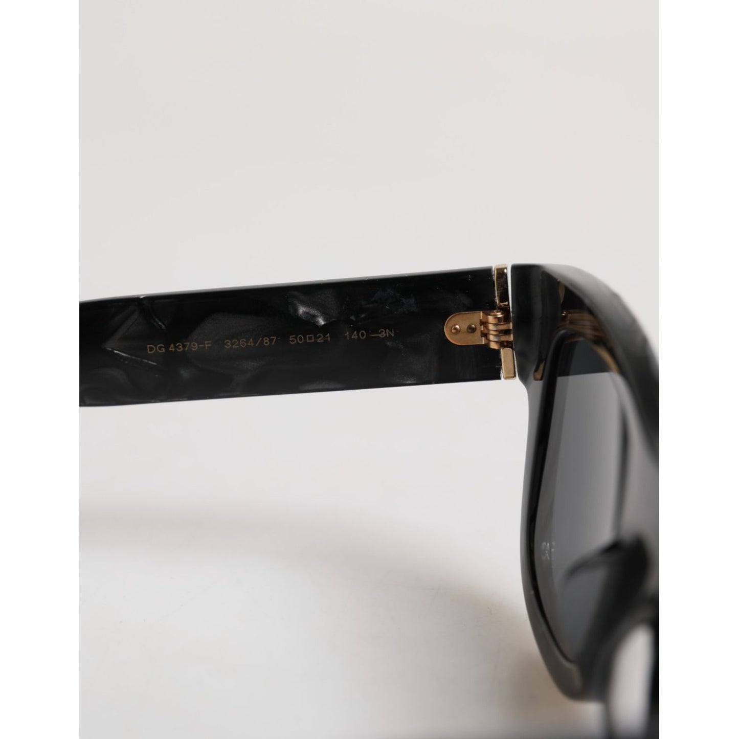 Dolce & Gabbana Pearl White Acetate Frame Domenico Shade Sunglasses