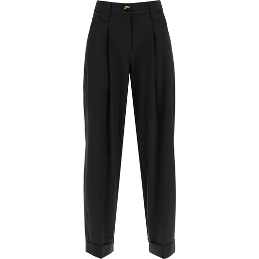 Ganni "flowy trousers with two pleat” Trousers Ganni