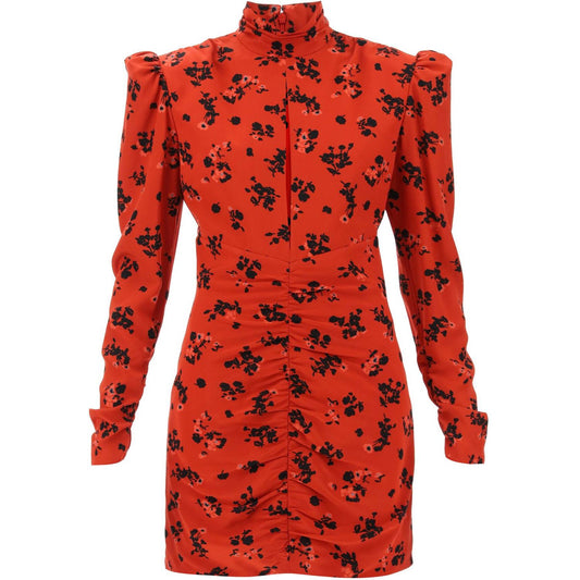 Alessandra Rich high-neck floral mini dress Dresses Alessandra Rich