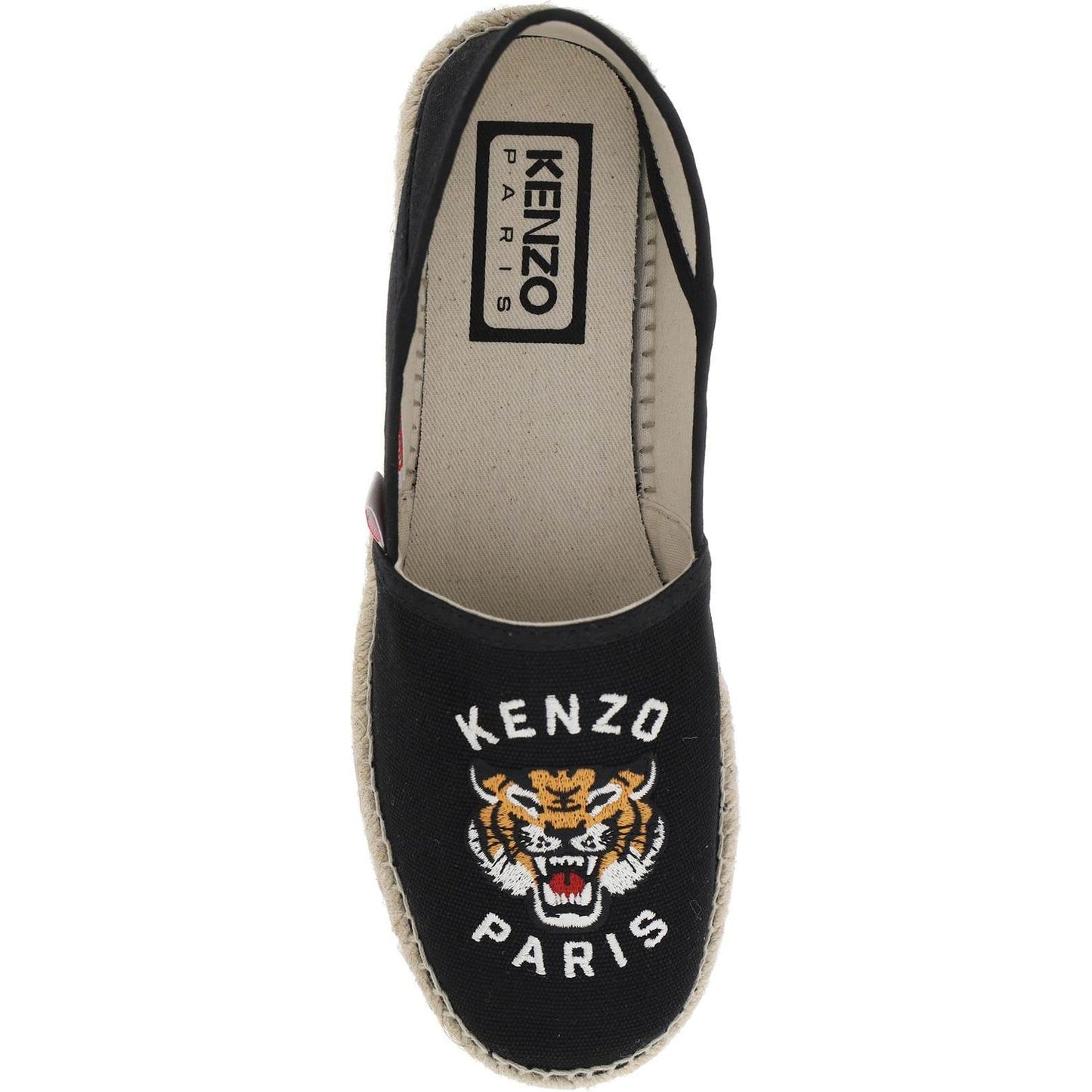 Kenzo canvas espadrilles with logo embroidery Espadrilles Kenzo