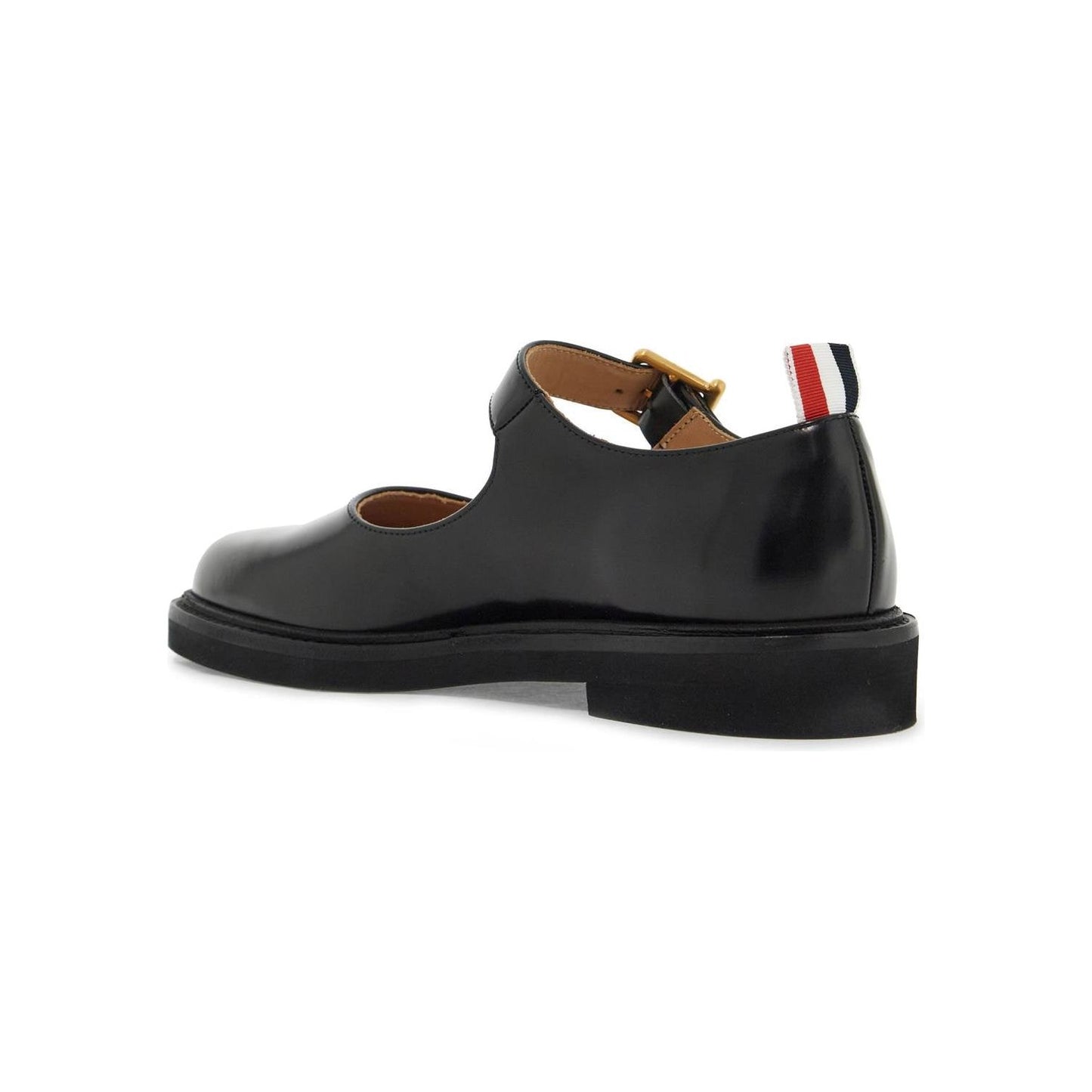 Thom Browne "brushed leather mary jane thom john shoes Flat Shoes Thom Browne