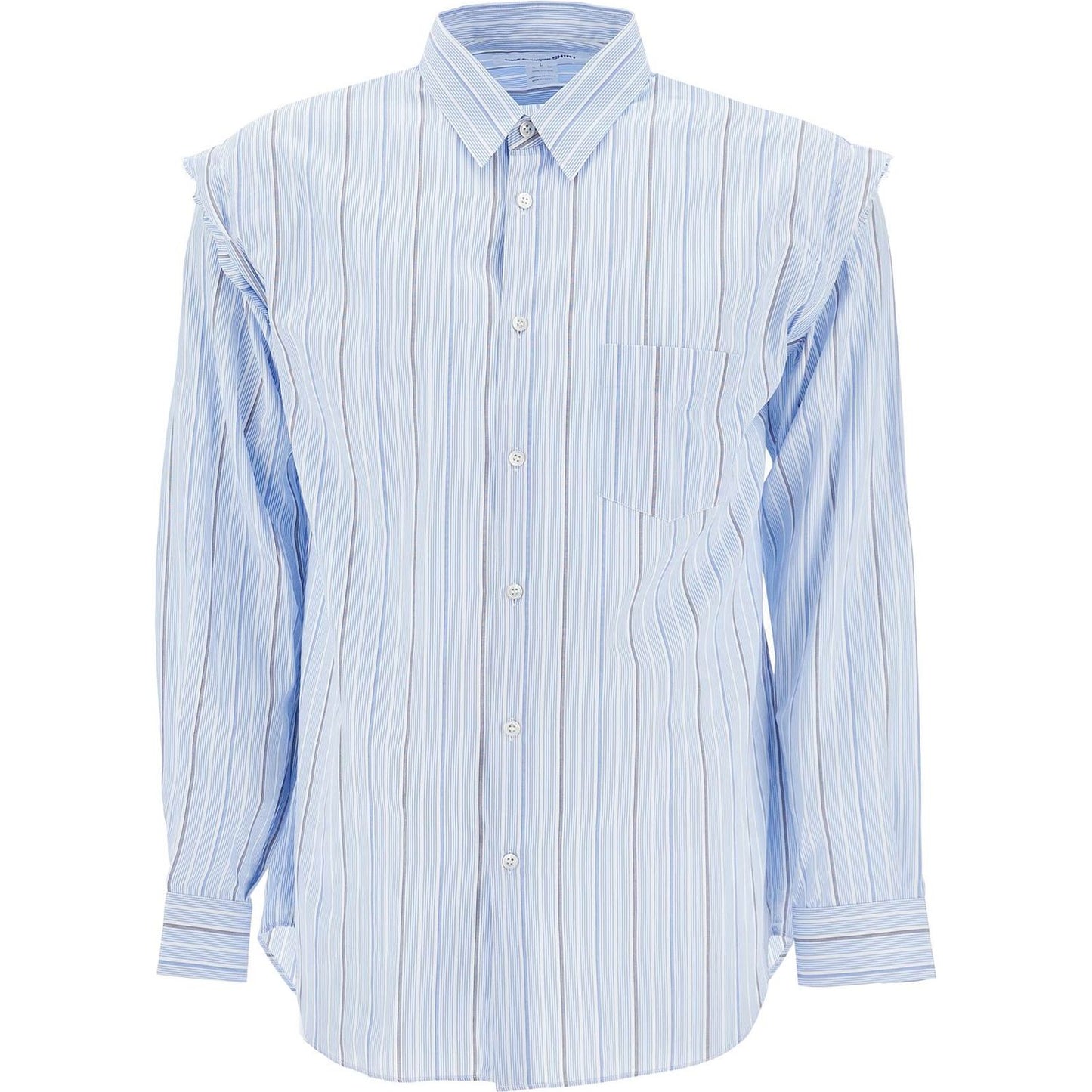 Comme Des Garcons Shirt striped shirt with pocket Shirts Comme Des Garcons Shirt