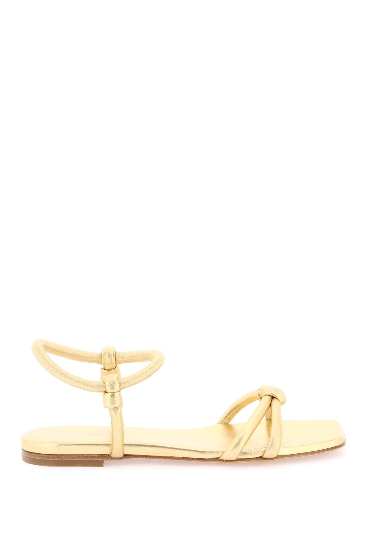 Gianvito Rossi juno 05 metallic nappa sandals Sandals Gianvito Rossi