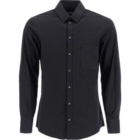 Dolce & Gabbana embroidered pocket shirt Shirts Dolce & Gabbana