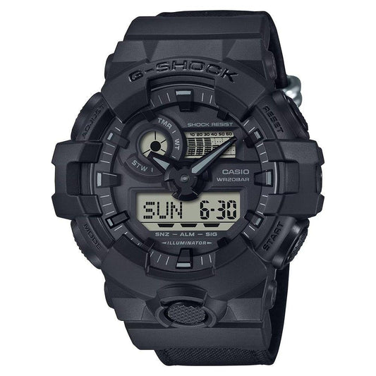 CASIO G-SHOCK Mod. BOLD - BLACK CORDURA ECO FABRIC STRAP WATCHES CASIO G-SHOCK