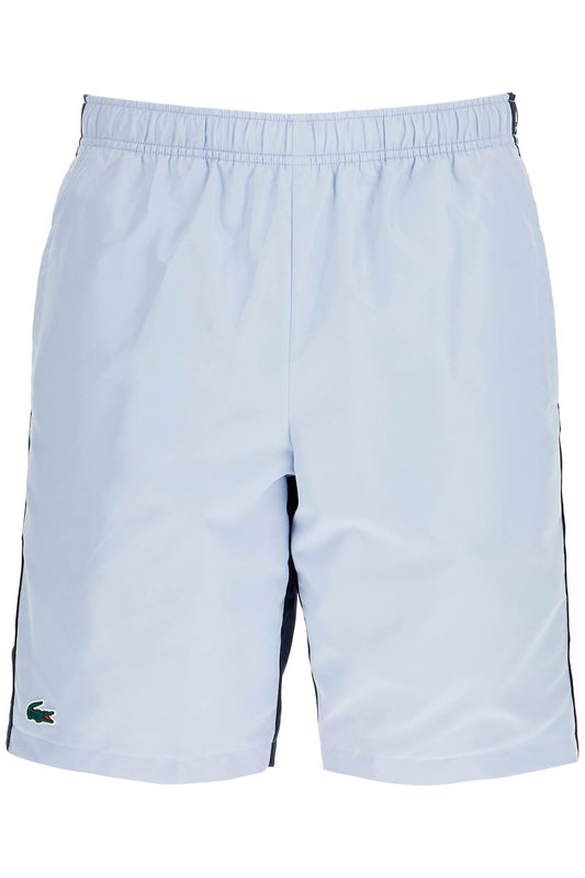 Lacoste with logo on the bermuda shorts