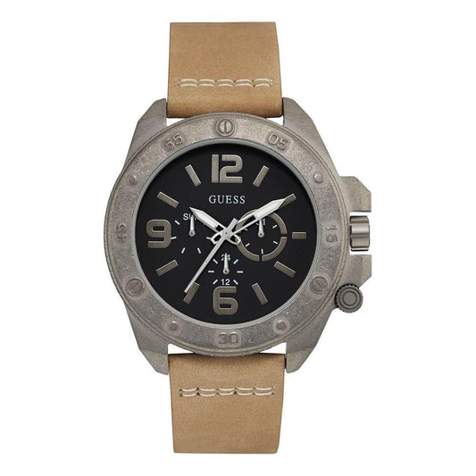 Guess Beige Polyethylene Watch 1728,Beige,Guess,Men,New with tags,Watches for Men - Watches Guess GUW0659G4AC